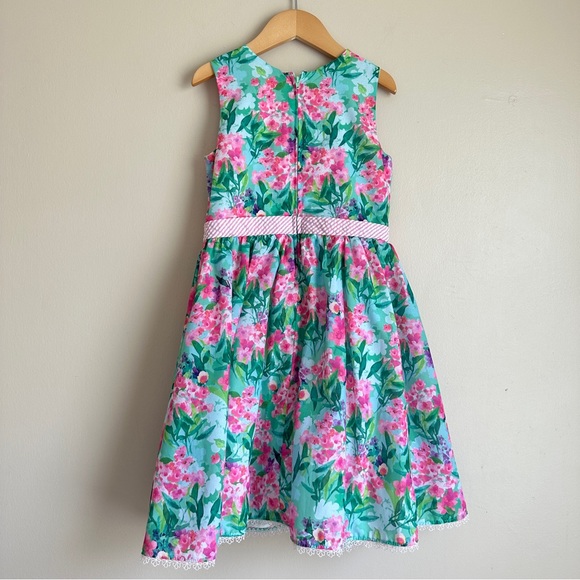 Rare Editions Floral Dress Size Girl 6X - Picture 6 of 6